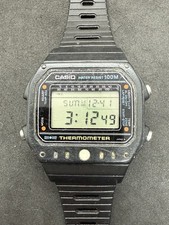 RARE Vintage Casio Digital Watch Ts-150 865 World Time