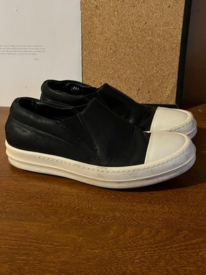 rick owens slip on sneakers
