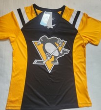 NWT PITTSBURGH PENGUINS NHL Women's SZ Sm Embellished Short Sleeve Top