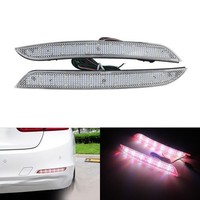 LED RüCkstoßStangen RüCklicht Reflektor Klarglas FüR BMW 3Er F30 F31 F34 F35