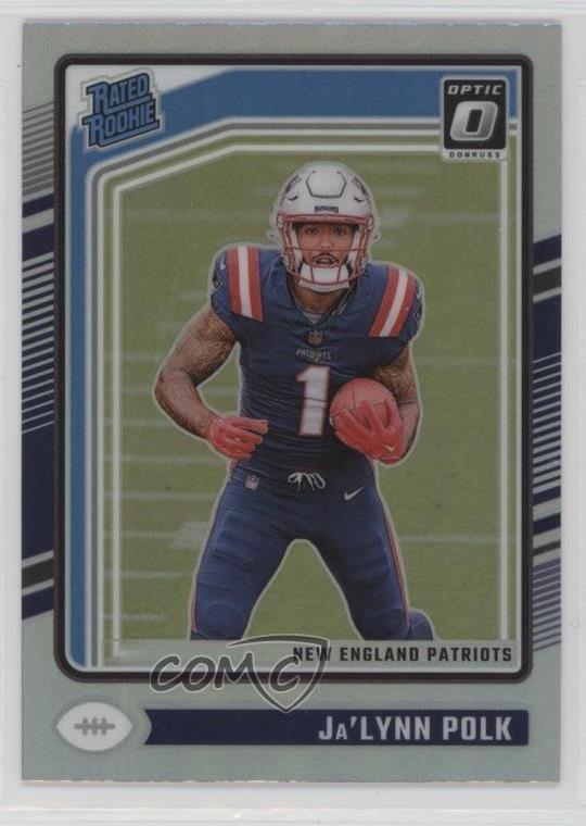 2024 Panini Donruss Optic Rated Rookie Holo Prizm Ja'Lynn Polk #240 18iw