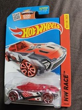 Hot Wheels 2015 Nerve Hammer #139/250 CFJ31-09BOE Clear/Red Body Red Wheels