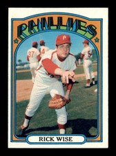 1972 Topps #43 Rick Wise   NM/NM+ X3700966