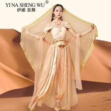 2025 Western Regions Princess Set Dunhuang Dance Belly Dance Costume Cosplay
