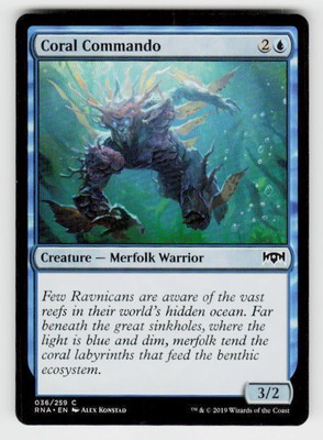 Ravnica Allegiance #36 Coral Commando