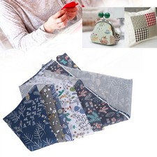 6-teiliges Baumwollgewebe Baumwoll Druckgewebe Weiches Bequemes Twill