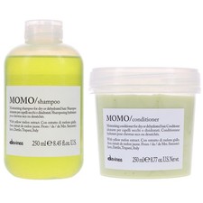 Davines MOMO Moisturizing Shampoo 8.45 oz  Conditioner 8.77 oz Combo Pack