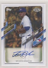 2021 Topps Pro Debut Auto Trent Palmer #PD-25 Auto 0l2