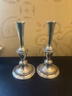 Vintage GORHAM .925 Weighted STERLING SILVER 9” CANDLESTICKS