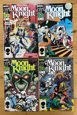 MOON KNIGHT: FIST OF KONSHU # 1-4 ~ MARVEL COMICS 1985 VF+