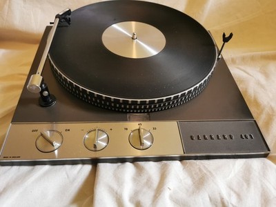 Garrard 401 Motoreinheit Unterputz Strobe S/N 23449 GETESTET FUNKTIONIERT modifizierte Deckplatte