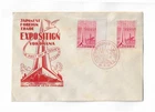 Japan 1949 Foreign Trade Exhibition perf & imperf singles on FDC with cachet