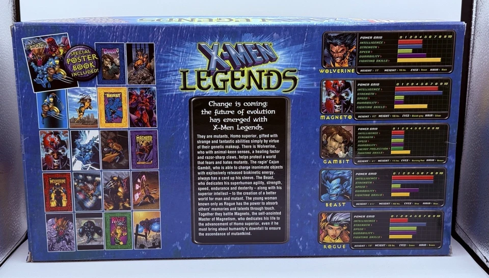 Toy Biz Marvel Legends | Легенды Людей Икс | Набор экшн-фигурок из 5 штук новый в коробке РЕДКИЙ - Изображение 2 из 4