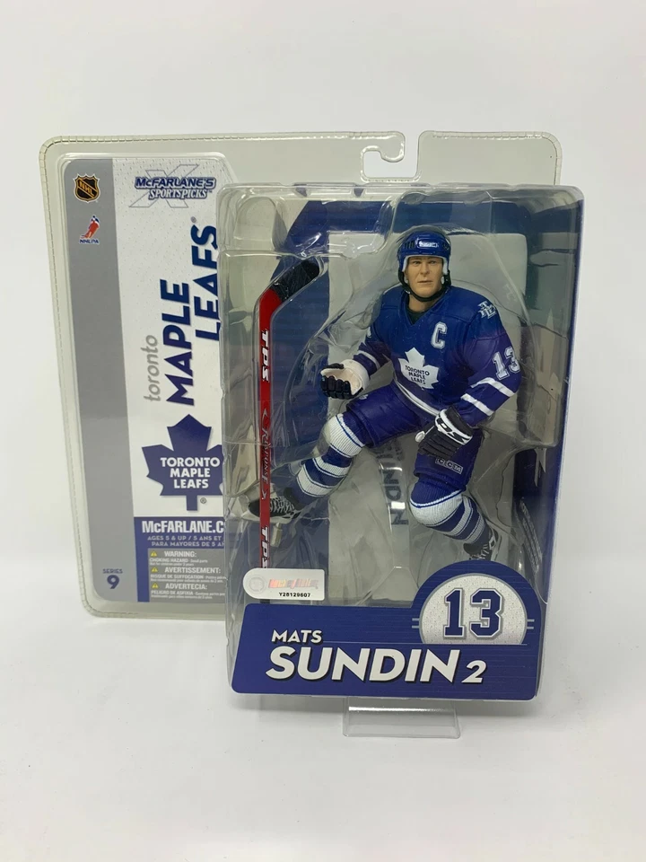 Фигурка McFarlane NHL Mats Sundin Toronto Maple Leafs Chase Blue Jersey серия 9 - Изображение 2 из 4