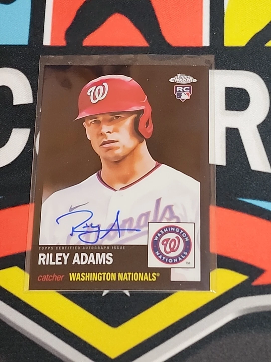 2022 Topps Chrome Platinum Anniversary RILEY ADAMS Auto Black Refractor /10 RC