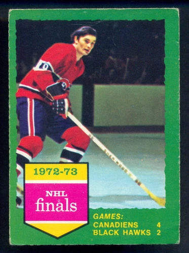 1973-74 OPC O PEE CHEE #197 PETER MAHOVLICH FINALS VGEX MONTREAL CANADIENS Light