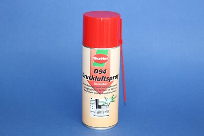 Sotin D 94 Druckluft-Spray  400 ml Computer Maschinen Elektroteil entstauben z1k