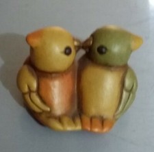 THUN - COPPIA UCCELLINI - RARO - ANNI 90 - 6 CM