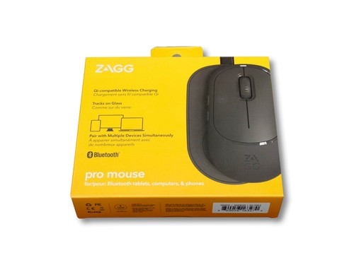 ZAGG Pro Mouse for Tablets and Laptops, Qi-Enabled, Wireless Charging, Bluetooth - Picture 2 of 5