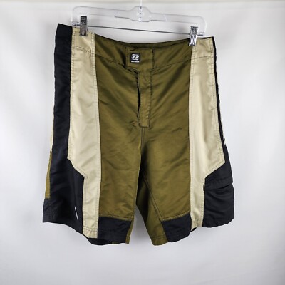 Jet Pilot Mens Multicolor 34x10 Board Shorts Ride Shorts
