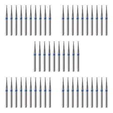 50pcs Dental Diamond FG Burs for High Speed Handpiece 1.6mm Standard BR-49 OR