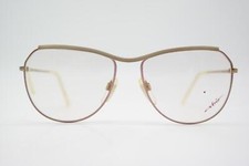 Vintage Atrio 384 Bronze Gold Oval Eyeglasses