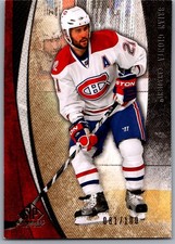 10-11 SP GAME USED GOLD - BRIAN GIONTA /100 #53 MONTREAL CANADIENS