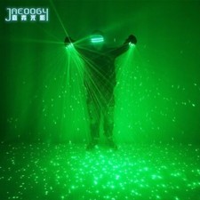 Green Laser Gloves Concert Bar Show Glowing Prop Party DJ Singer Dancing Lighted