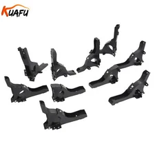 10pcs Fairing Hinge Bracket Kit Upper&Lower For Freightliner Cascadia 2008-2017
