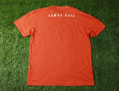 NIKE RAFAEL NADAL original 2014 TENNIS MEN TEE SHIRT JERSEY SIZE M