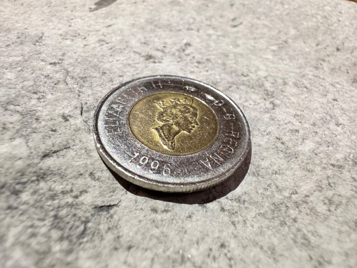 canadian toonie 1996 2 dollar coin press german planchet | eBay