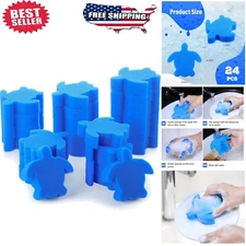 Eco-Friendly 24-Piece Turtle Sponges: Essential for Clean Pools & Spas