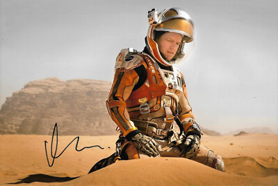 Matt Damon ''Der Marsianer'' Autogramm signed 20x30 cm Bild