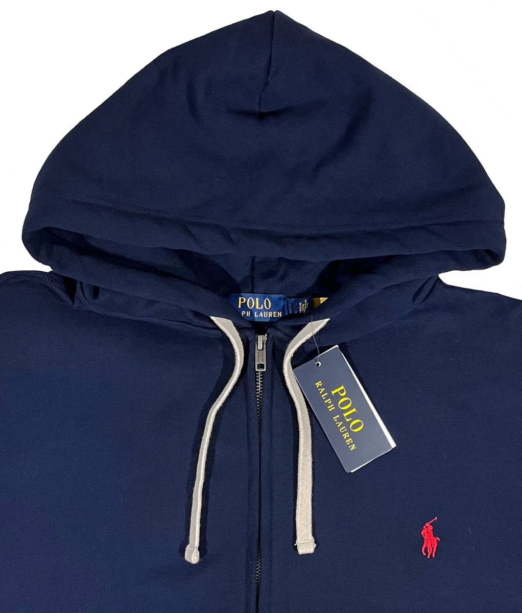 Men's POLO RALPH LAUREN Navy Blue Hoodie Hooded Sweatshirt 3XB 3X 3XL NWT  NEW