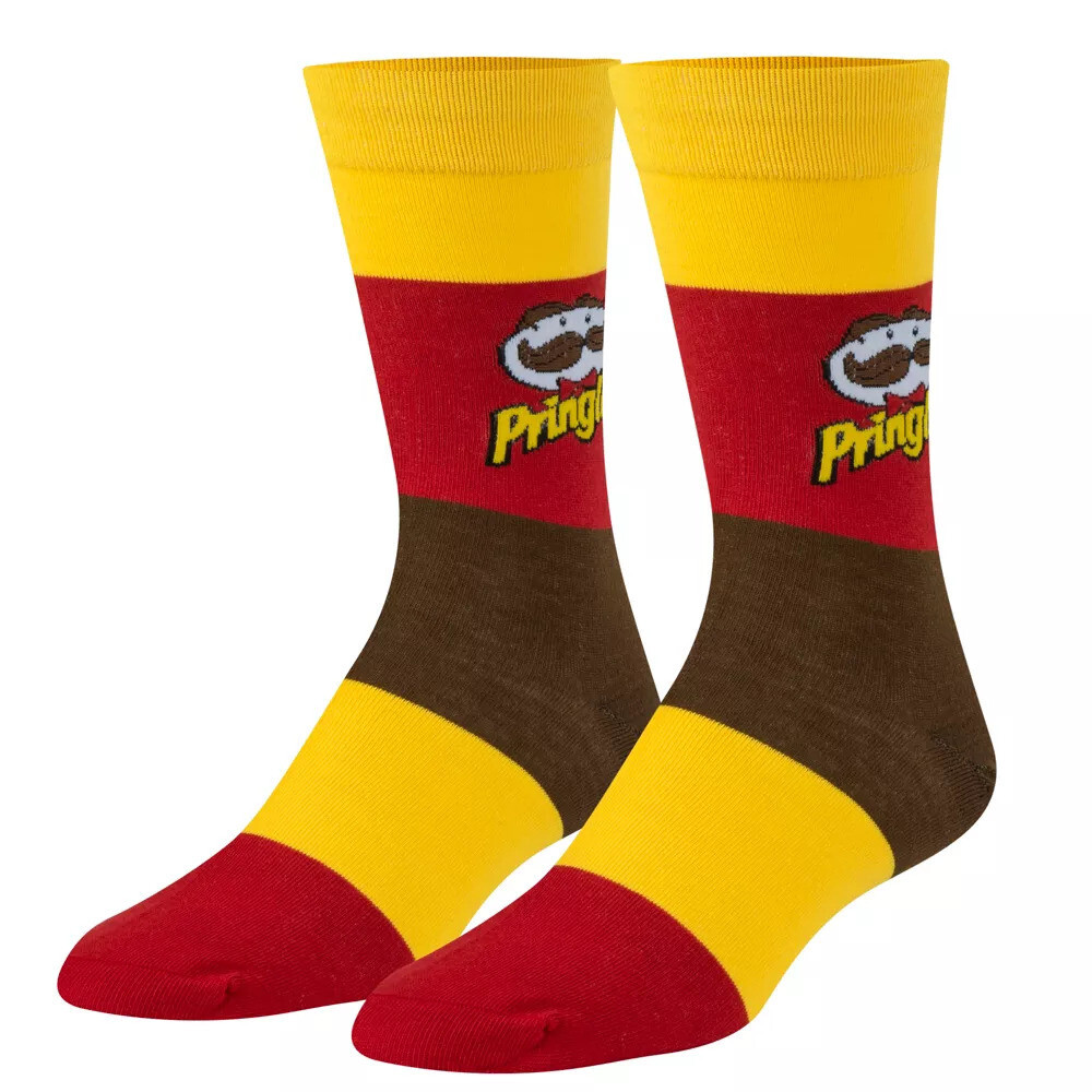 PRINGLES POTATO CRISPS NOVELTY SOCKS; Size 6-12 image 3