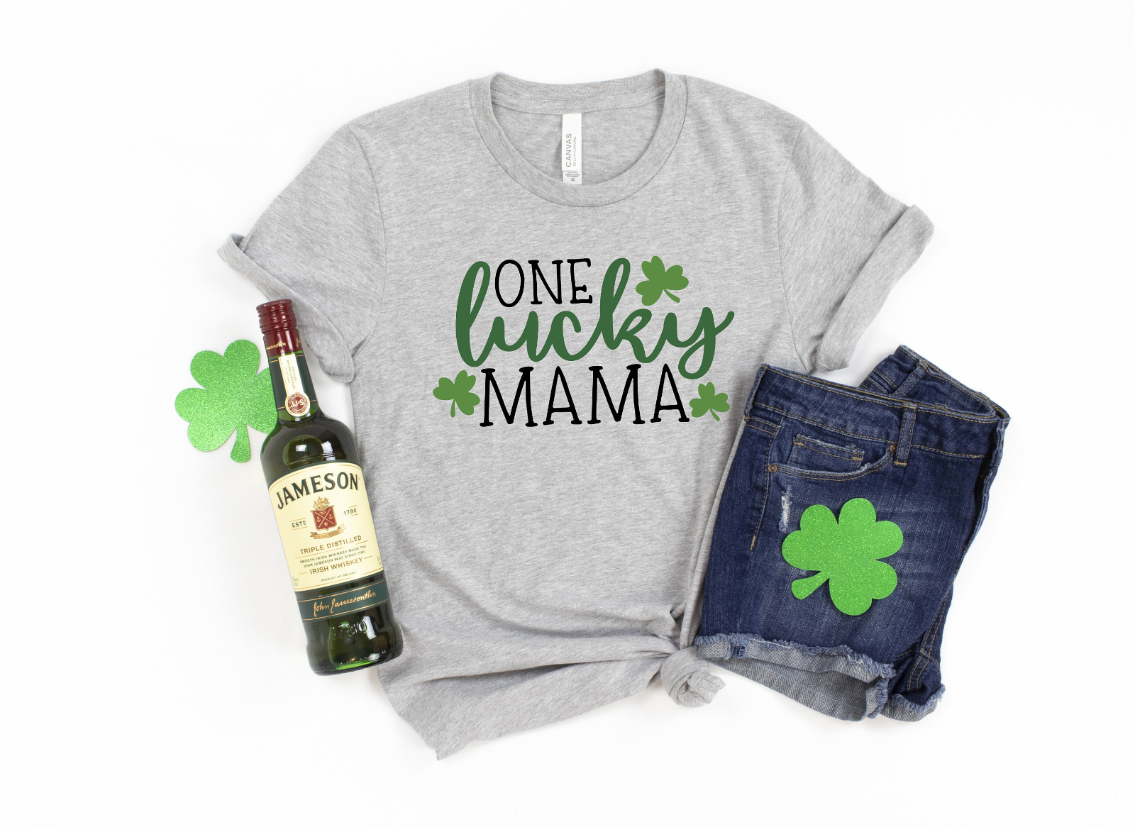 One Lucky Mama ShirtSt Patricks Day ShirtLucky Shamrock ShirtPatricks Day