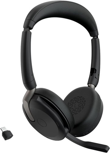 Jabra Evolve2 65 Flex Wireless Headset Bluetooth Noise-cancelling Hybrid ANC UC