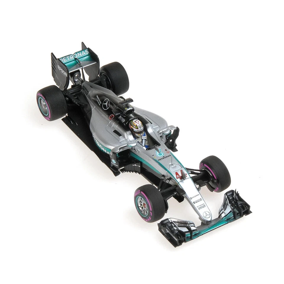 Mercedes W07 Gp. Abu Dhabi Nº 44 Lewis Hamilton 2016 MINICHAMPS 1:43 Ed.lim - Image 2 of 3
