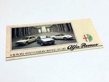 1978 Alfa Romeo Sport Sedan Sprint Veloce 2000 Spider Veloce Preview Brochure