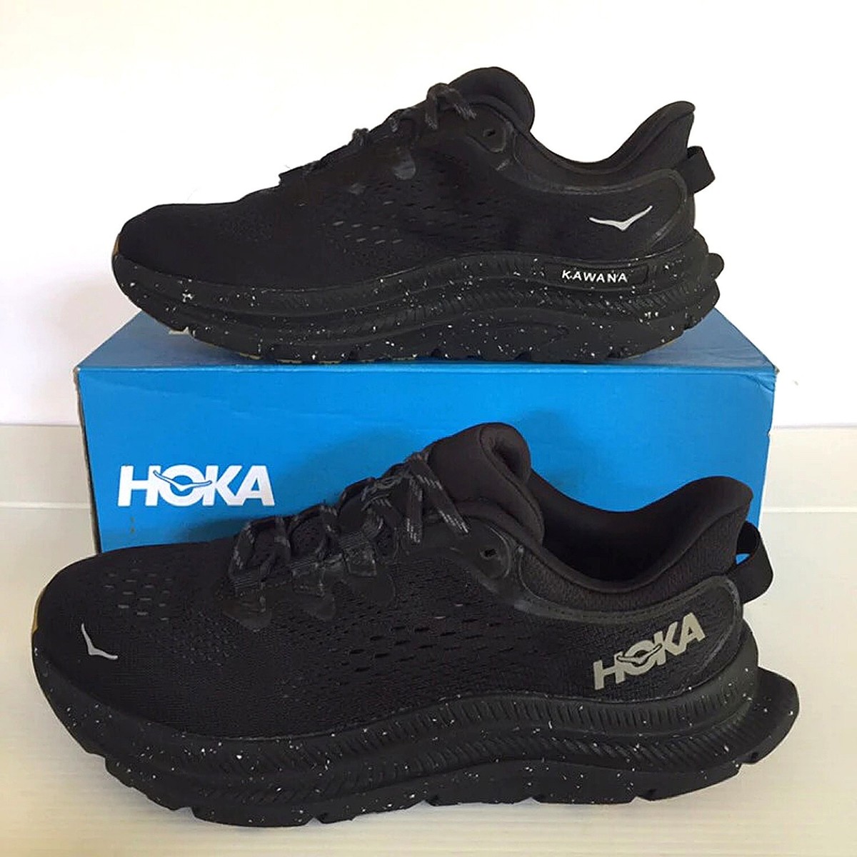 New Hoka Kawana 2 Black Mens Size 9.5 | eBay display picture 1