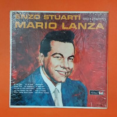 ENZO STUARTI Tribute To Mario Lanza 2236 LP Vinyl VG+ Cover Shrink