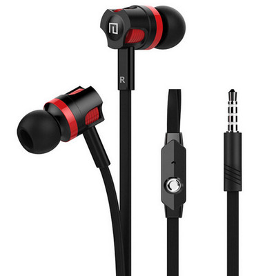 In-Ear Kopfhörer mit Mikrofon Ohrstöpsel Headset  Bass Klang Für Android-Handy