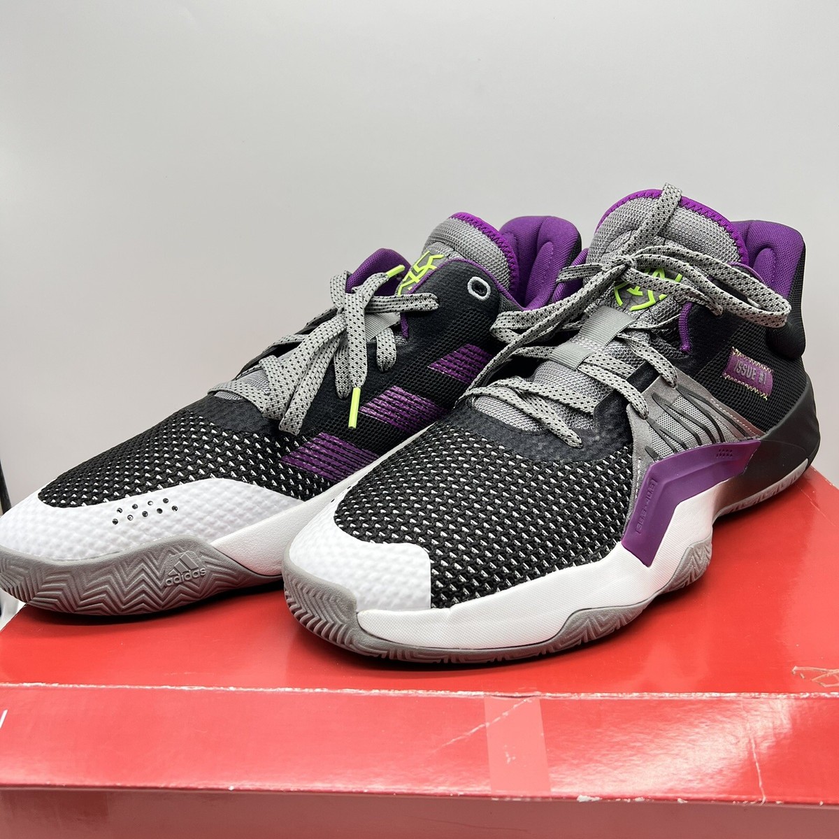 Adidas Basketball DON Donovan‎ Mitchell Issue 1 The Joker Size 13½ Men w Box Adidas Basketball DON Donovan Mitchell Issue 1 The Joker  main image 4
