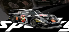 SPARK - Voiture de sport n°76 -  PORSCHE 911 GT1 Evolution - 1/64 - SPAYO64019