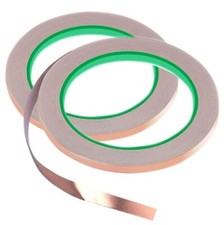 2pcs Copper Tape with Double-Sided Conductive Copper Foil Tape Self Adhesive EMI