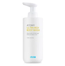 Atomy Korean Ultra Rich Body Wash Moisturizing Cleansing Shea Butter 350 ml