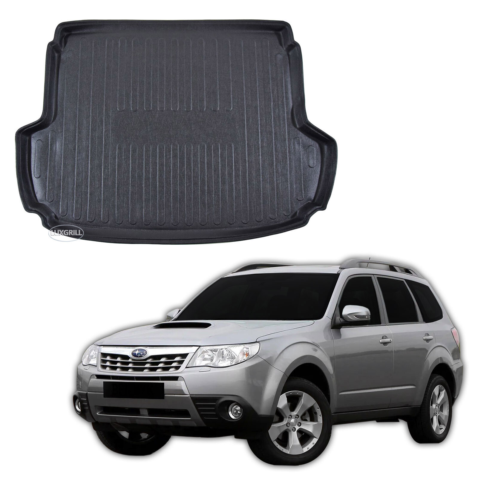 Tapis de coffre premium Subaru Forester 2008 à 2013 finition texturée