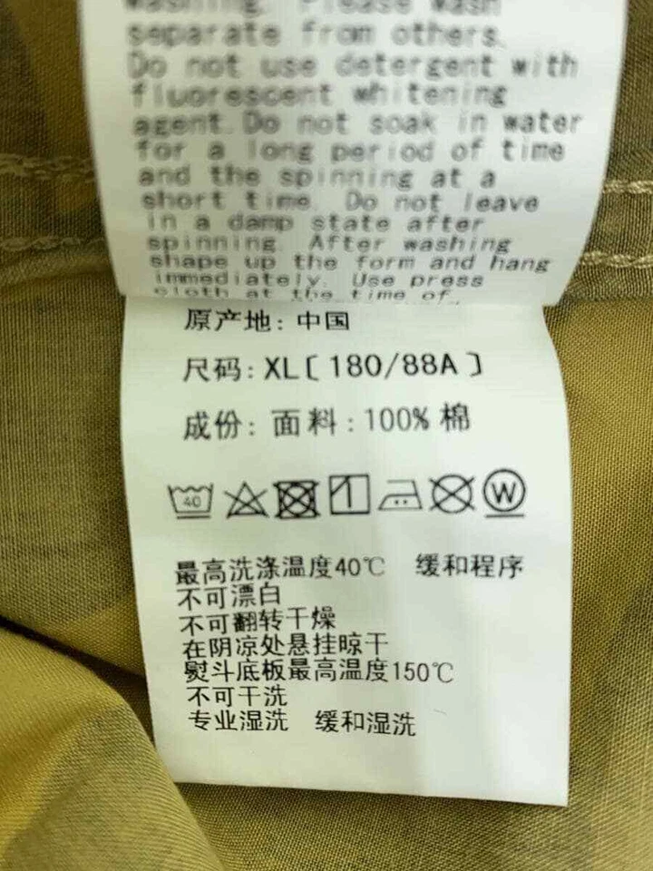 A BATHING APE Jacket green XL Used - Image 4 of 4