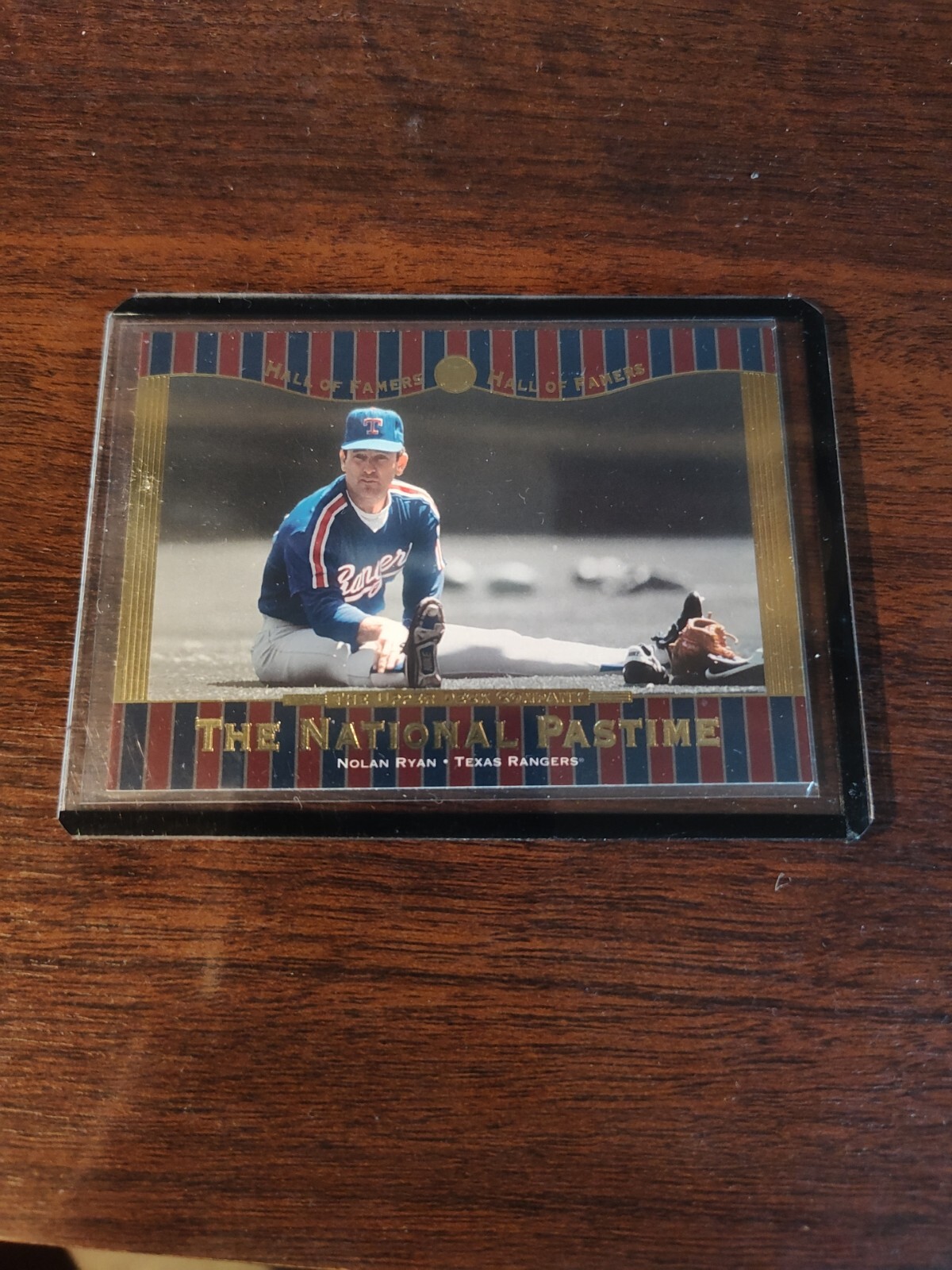 2001 Upper Deck Baseball The National Pastime Nolan Ryan Card # 63