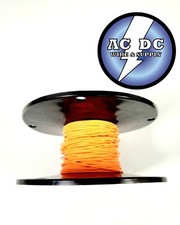 22 awg TXL HIGH TEMP AUTOMOTIVE POWER WIRE STRANDED COPPER USA - ORANGE 500 FT